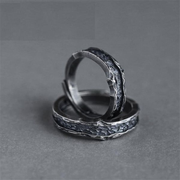 vintage female metal big ring promise black gold open engagement ring punk couple wedding rings for women men 925 silver jewelry, Slivery;golden
vintage female metal big ring promise black gold open engagement ring punk couple wedding rings for women men 925 silver jewelry, Slivery;golden