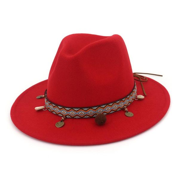 wide brim hats autumn winter fashion big ethnic style tassel hat men and women wool cap solid color british elegant woolen jazz, Blue;gray
wide brim hats autumn winter fashion big ethnic style tassel hat men and women wool cap solid color british elegant woolen jazz, Blue;gray