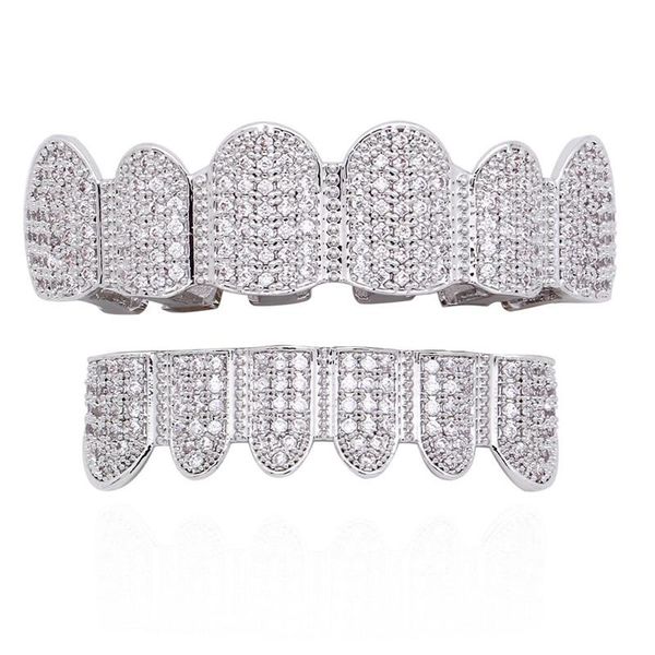 hip hop iced out bling teeth grillz micro paving cubic zircon & bottom teeth grills set rock rap jewelry, Black
hip hop iced out bling teeth grillz micro paving cubic zircon & bottom teeth grills set rock rap jewelry, Black