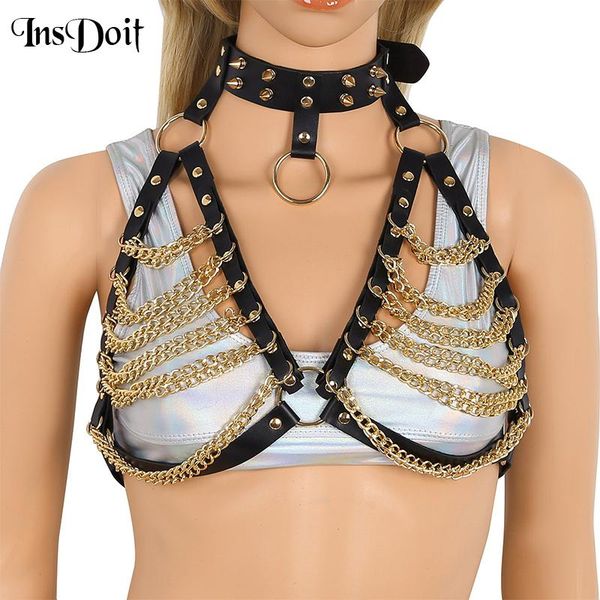 belts insdoit punk accessories chain waist women gothic leather belt streetwear golden metal hollow party cosplay girdles, Black;brown
belts insdoit punk accessories chain waist women gothic leather belt streetwear golden metal hollow party cosplay girdles, Black;brown