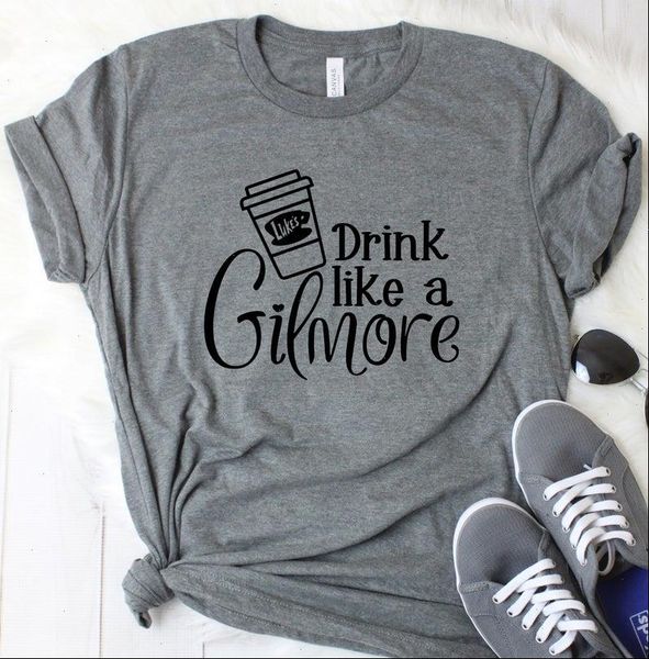 drink like a gilmore t shirt lukes coffee t shirt girls rory sookie stars summer o neck tshirt plus size, White
drink like a gilmore t shirt lukes coffee t shirt girls rory sookie stars summer o neck tshirt plus size, White