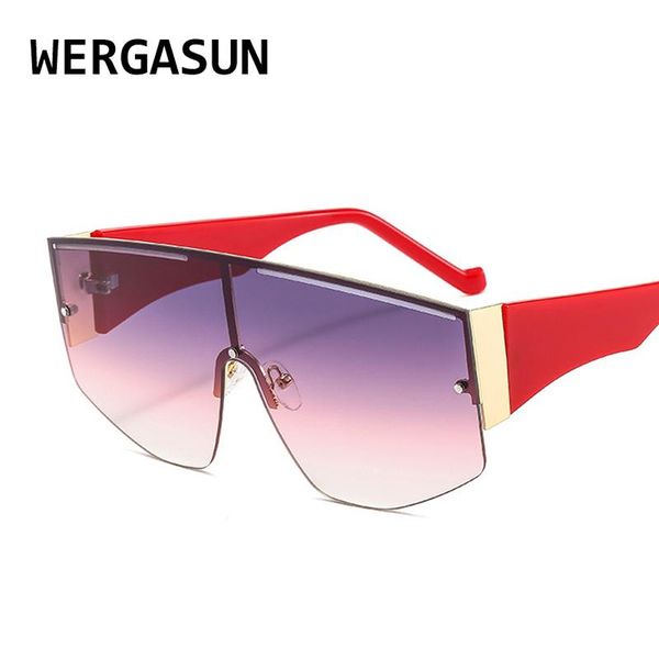 sunglasses wergasun 2021 men women vintage shades brand oculos luxury big sun glasses uv400 oversized eyewear female, White;black
sunglasses wergasun 2021 men women vintage shades brand oculos luxury big sun glasses uv400 oversized eyewear female, White;black