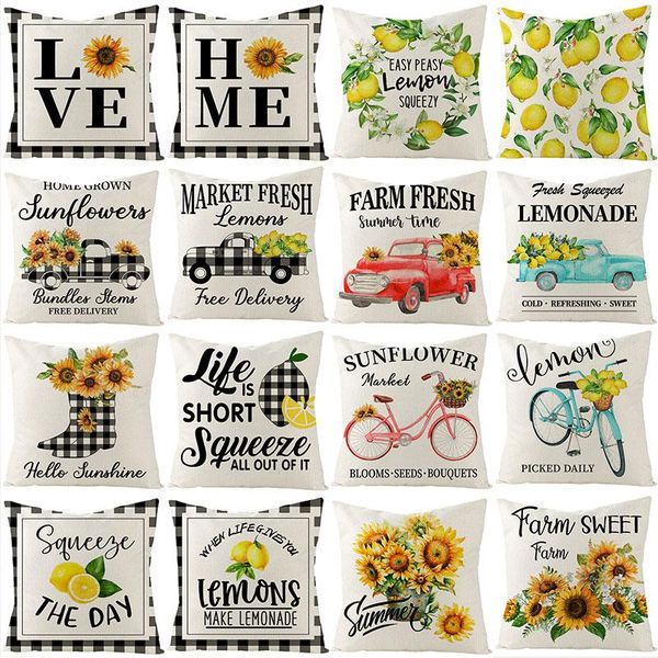 cushion/decorative pillow summer fruit cushion cover 45x45 sunflower plaid car decorative cotton linen pillowcase sofa cushions nordic
cushion/decorative pillow summer fruit cushion cover 45x45 sunflower plaid car decorative cotton linen pillowcase sofa cushions nordic