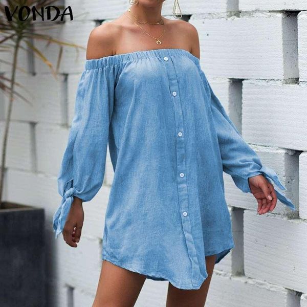 casual dresses short dress women' summer denim sundress vonda 2021 off the shoulder party beach vestido robe plus size, Black;gray
casual dresses short dress women' summer denim sundress vonda 2021 off the shoulder party beach vestido robe plus size, Black;gray