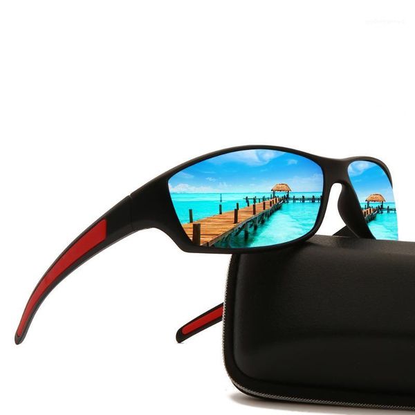 vintage polarized sunglasses men sports driving sunshade goggle sun glasses anti-glare black blue mirrored eyewear, White;black
vintage polarized sunglasses men sports driving sunshade goggle sun glasses anti-glare black blue mirrored eyewear, White;black