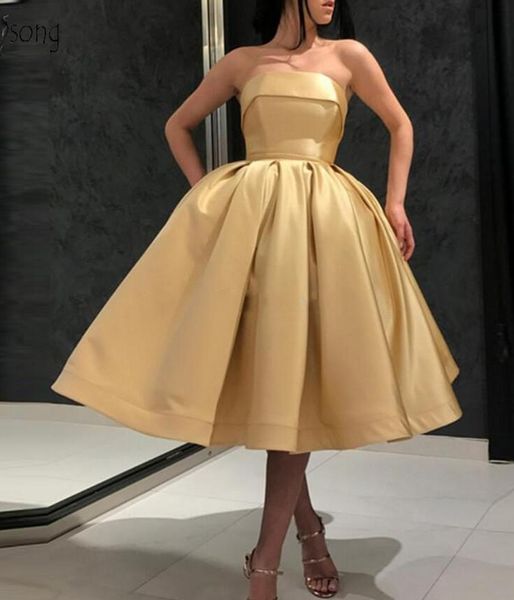 2021 new simple y tea length homecoming light gold off shoulder prom gowns plus size fashion cocktail es 82br, Black 
2021 new simple y tea length homecoming light gold off shoulder prom gowns plus size fashion cocktail es 82br, Black