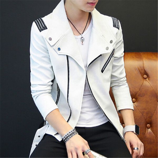 delivery 2021 new autumn pu leather jacket men outerwear zippers long sleeve motorcycle jackets xx3c, Black
delivery 2021 new autumn pu leather jacket men outerwear zippers long sleeve motorcycle jackets xx3c, Black