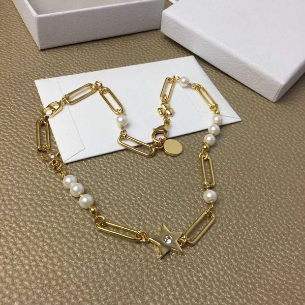d new brass cd letter pearl necklace fashionable temperament all-match female temperament all-match necklace, Black
d new brass cd letter pearl necklace fashionable temperament all-match female temperament all-match necklace, Black