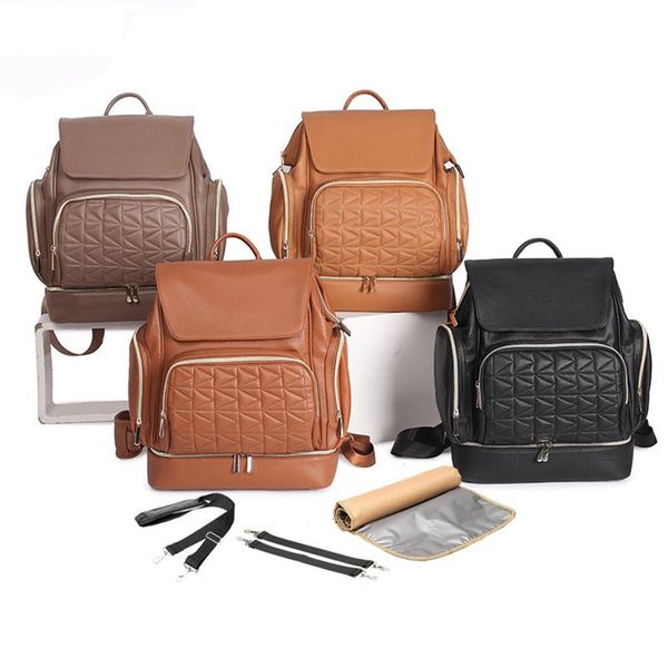 diaper bags fashion pu leather bag backpack large capacity baby for travel waterproof maternity stroller with hooks
diaper bags fashion pu leather bag backpack large capacity baby for travel waterproof maternity stroller with hooks