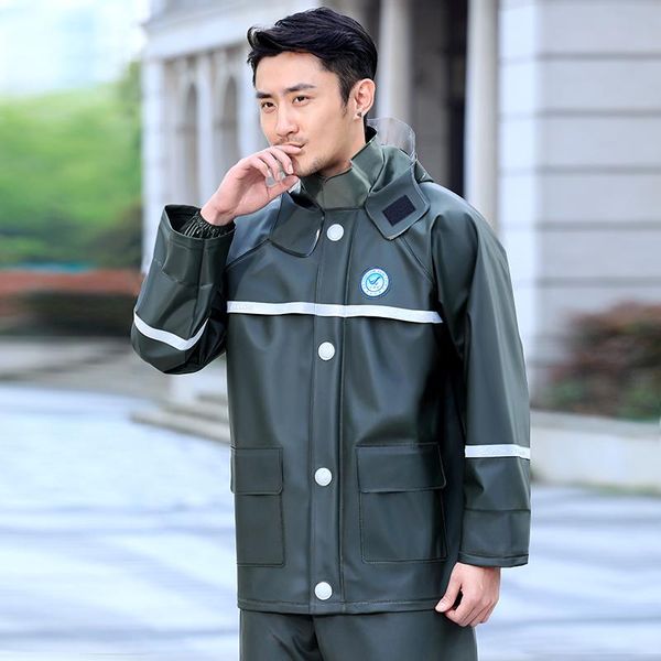 raincoats thick waterproof raincoat pants polyester set overall men motorcycle hiking outdoor poncho hombre rain tools dm50r
raincoats thick waterproof raincoat pants polyester set overall men motorcycle hiking outdoor poncho hombre rain tools dm50r
