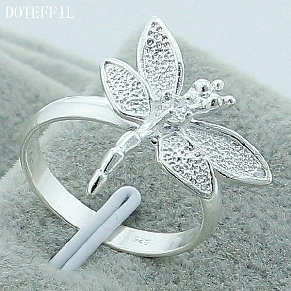 cluster rings doteffil 925 sterling silver dragonfly ring for women wedding engagement party fashion charm jewelry, Golden;silver
cluster rings doteffil 925 sterling silver dragonfly ring for women wedding engagement party fashion charm jewelry, Golden;silver