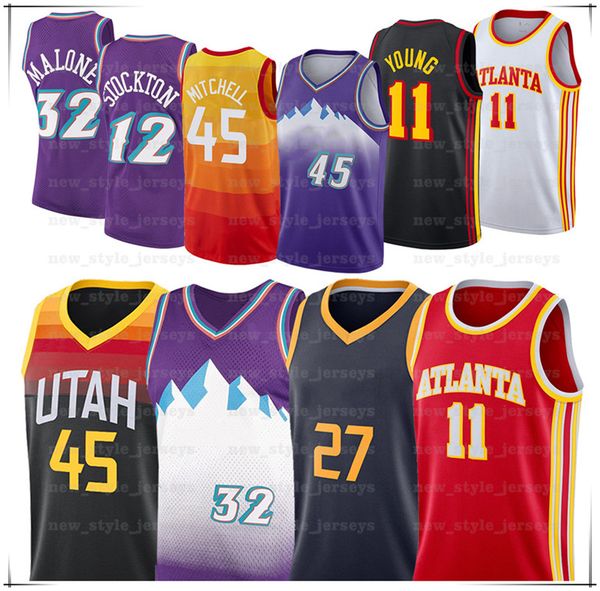 young 11 trae ncaa donovan 45 mitchell gobert 27 rudy 12 john malone stockton karl utah jazz atlanta hawks basketball jerseys z1, Black;red
young 11 trae ncaa donovan 45 mitchell gobert 27 rudy 12 john malone stockton karl utah jazz atlanta hawks basketball jerseys z1, Black;red