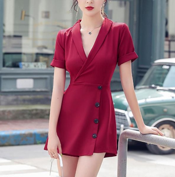 women's tracksuits elegant v neck ruched linen women romper summer buttons ruffle cotton short jumpsuit casual red overall, Gray
women's tracksuits elegant v neck ruched linen women romper summer buttons ruffle cotton short jumpsuit casual red overall, Gray