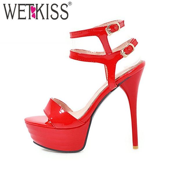 dress shoes wetkiss 2021 super high heels sandals fashion women platform ladies party open toe footwear ankle strap shose red white, Black
dress shoes wetkiss 2021 super high heels sandals fashion women platform ladies party open toe footwear ankle strap shose red white, Black