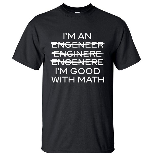funny slogan men t-shirt i'm an engineer i'm good with math letters casual o-neck tshirt new summer hip hop style tees 210317, White;black
funny slogan men t-shirt i'm an engineer i'm good with math letters casual o-neck tshirt new summer hip hop style tees 210317, White;black