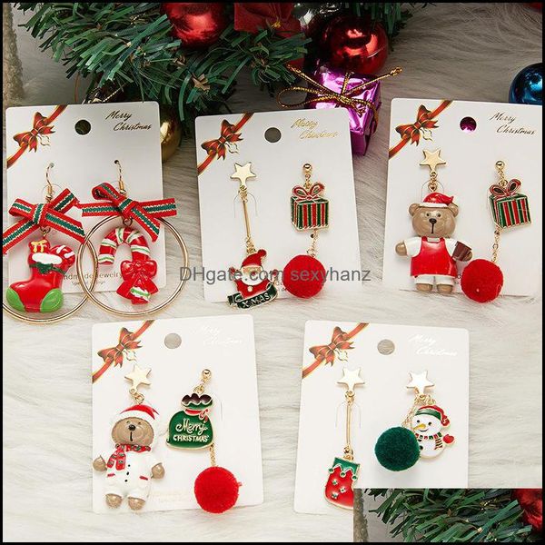 dangle & chandelier earrings jewelry s2604 fashion chirstmas cute bear star snowman plush ball tassels asymmetrical stud christmas aessories, Silver
dangle & chandelier earrings jewelry s2604 fashion chirstmas cute bear star snowman plush ball tassels asymmetrical stud christmas aessories, Silver