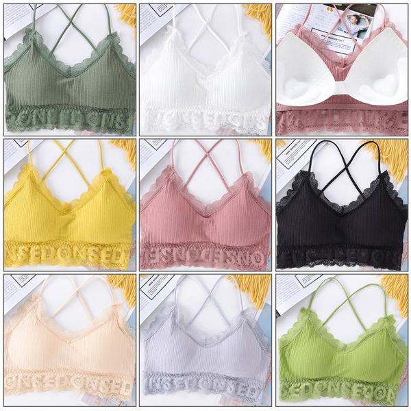 gym clothing lace wrapped chest sports sleep no steel band tube lady fine sling beautiful back breathable underwear, White;black
gym clothing lace wrapped chest sports sleep no steel band tube lady fine sling beautiful back breathable underwear, White;black