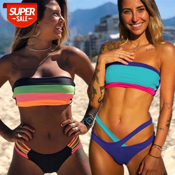 striped bikini triangle swimsuit push up bandeau bikini women 2020 brazilian set micro swimwear women bathing suit #z60i, White;black
striped bikini triangle swimsuit push up bandeau bikini women 2020 brazilian set micro swimwear women bathing suit #z60i, White;black