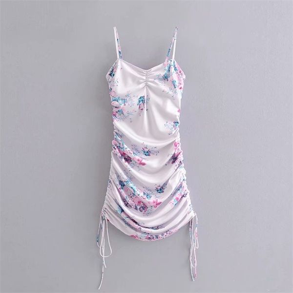 stylish chic floral print ruched lace-up dress fashion women strap mini dresses back zipper elegant ladies outfit 210531, Black;gray
stylish chic floral print ruched lace-up dress fashion women strap mini dresses back zipper elegant ladies outfit 210531, Black;gray