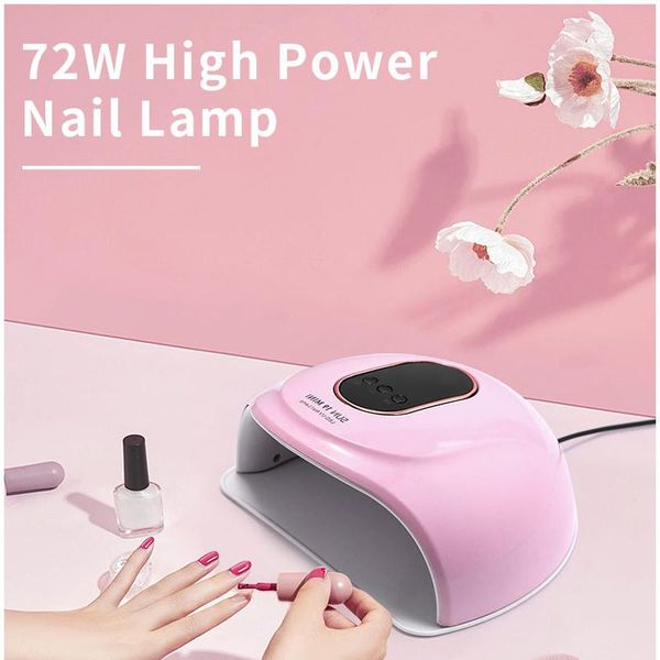 nail dryers doddohome sun mini 72w led uv lamp smart portable dryer semi-permanent manicure for curing all gel
nail dryers doddohome sun mini 72w led uv lamp smart portable dryer semi-permanent manicure for curing all gel