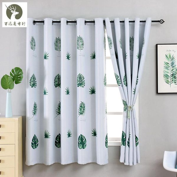 curtain & drapes small fresh printed short finished plantain modern simple shading fabric curtains for living room bedroom
curtain & drapes small fresh printed short finished plantain modern simple shading fabric curtains for living room bedroom