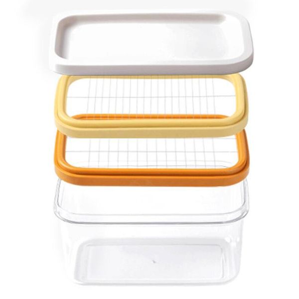 big deal 2 layer kitchen portable home butter box cutting with lid rectangle container sealing storage dish cheese keeper
big deal 2 layer kitchen portable home butter box cutting with lid rectangle container sealing storage dish cheese keeper