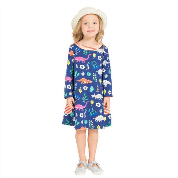 jumping meters 3-12t dinosaurs print cotton autumn spring kids girls dress with pockets long sleeve princess children clothes 210529, Red;yellow
jumping meters 3-12t dinosaurs print cotton autumn spring kids girls dress with pockets long sleeve princess children clothes 210529, Red;yellow