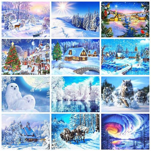 diamond painting huacan full square drill 5d winter scene sale embroidery cross stitch home decoration gift
diamond painting huacan full square drill 5d winter scene sale embroidery cross stitch home decoration gift