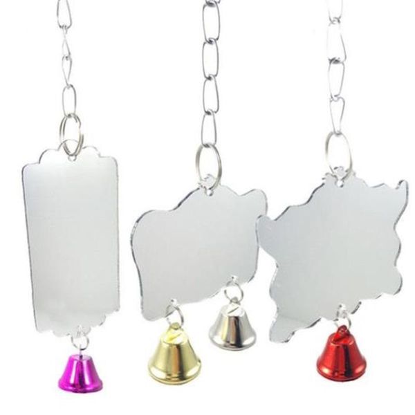other bird supplies the latest parrot toy mini mirror with bells colorful chewing hanging chew cage accessories color
other bird supplies the latest parrot toy mini mirror with bells colorful chewing hanging chew cage accessories color