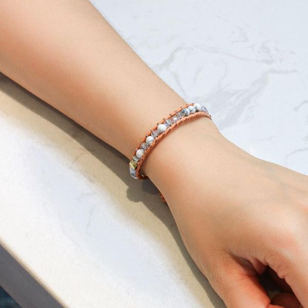 charm bracelets quanchi natural stone beads bracelet pulseras handmade leather wrap beaded fashion jewelry, Golden;silver
charm bracelets quanchi natural stone beads bracelet pulseras handmade leather wrap beaded fashion jewelry, Golden;silver