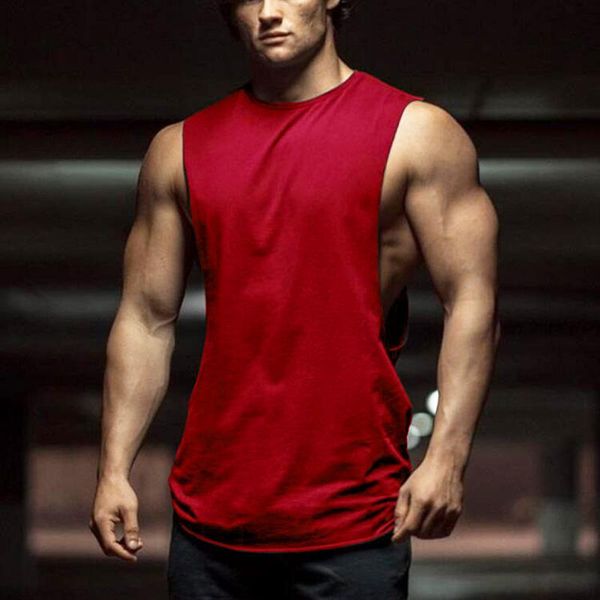 men' tank bodybuilding drop armhole mens cartoon gym stringer summer fitness solid clothing loose o-neck sleeveless vest, White;black
men' tank bodybuilding drop armhole mens cartoon gym stringer summer fitness solid clothing loose o-neck sleeveless vest, White;black
