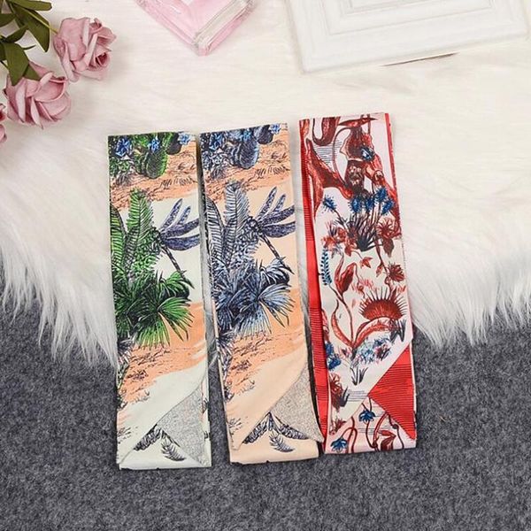 scarves tropical rain forest brand scarf women skinny bag fashion silk for ladies wrist towel neckerchief, Blue;gray
scarves tropical rain forest brand scarf women skinny bag fashion silk for ladies wrist towel neckerchief, Blue;gray