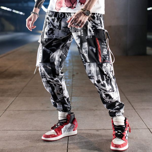 multi pockets cargo harem jogger pants men hip hop fashion casual track trousers streetwear harajuku 2021 new men sweatpants, Black
multi pockets cargo harem jogger pants men hip hop fashion casual track trousers streetwear harajuku 2021 new men sweatpants, Black