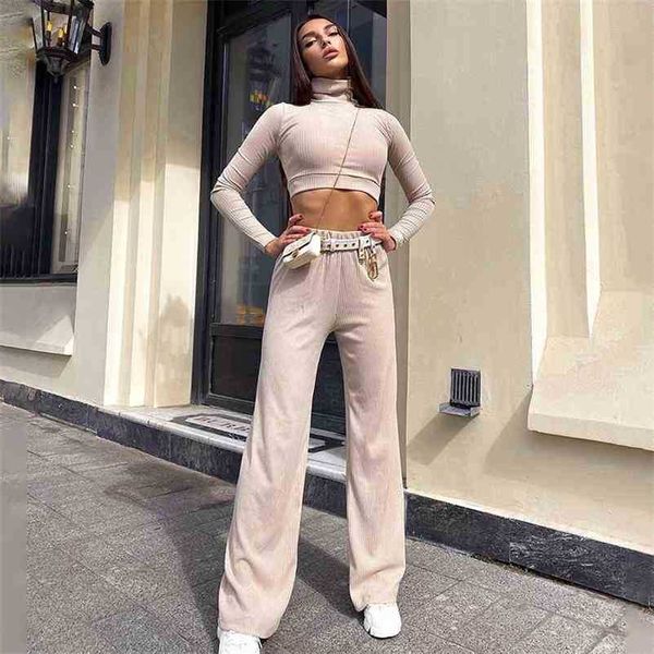 paris girl autumn cotton knitted sweater two piece set women temperament long-sleeved crop and wide-leg pants suit 210524, White
paris girl autumn cotton knitted sweater two piece set women temperament long-sleeved crop and wide-leg pants suit 210524, White