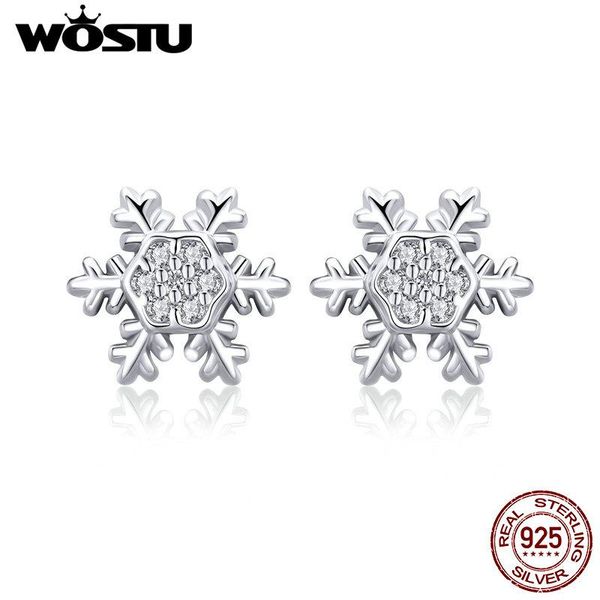 stud wostu 2021 winter 925 sterling silver elegant snowflake earrings for women party s925 fashion jewelry dae009, Golden;silver
stud wostu 2021 winter 925 sterling silver elegant snowflake earrings for women party s925 fashion jewelry dae009, Golden;silver