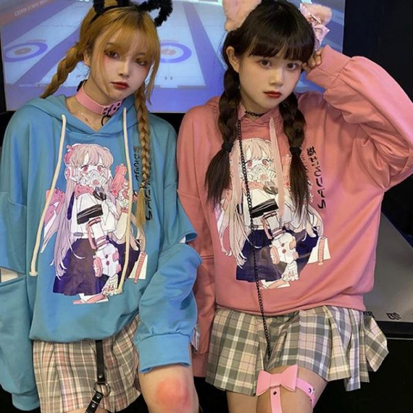 women's hoodies & sweatshirts japanese ulzzang autumn plus size cartoon harajuku loose casual punk long sleeve hip hop vintgae women sw, Black
women's hoodies & sweatshirts japanese ulzzang autumn plus size cartoon harajuku loose casual punk long sleeve hip hop vintgae women sw, Black