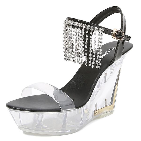women summer 2021 new high-heeled all-match women shoes platform high-heeled platform one-step sandals sandals, Black
women summer 2021 new high-heeled all-match women shoes platform high-heeled platform one-step sandals sandals, Black