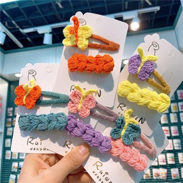 hair accessories 2 pcs autumn korean children simple cute wool weave butterfly bb clip fashion sweet girl princess duckbill, Slivery;white
hair accessories 2 pcs autumn korean children simple cute wool weave butterfly bb clip fashion sweet girl princess duckbill, Slivery;white