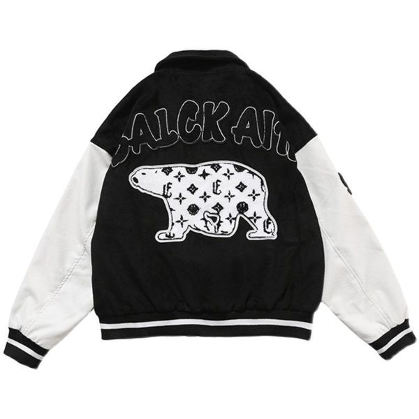 fashion spring jacket embroidery baseball uniform female hip hop street, Black;brown
fashion spring jacket embroidery baseball uniform female hip hop street, Black;brown
