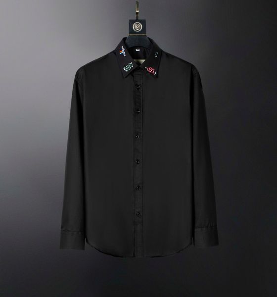 spring fashion print longsleeve high cotton men designer casual shirt asian size s-3xl elqt, White;black
spring fashion print longsleeve high cotton men designer casual shirt asian size s-3xl elqt, White;black