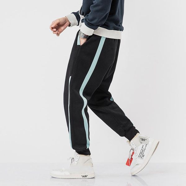 2021 ankle-lenth black sweatpants streetwear spring autumn hip hop harem pants men's casual korean oversize joggers trouers
2021 ankle-lenth black sweatpants streetwear spring autumn hip hop harem pants men's casual korean oversize joggers trouers