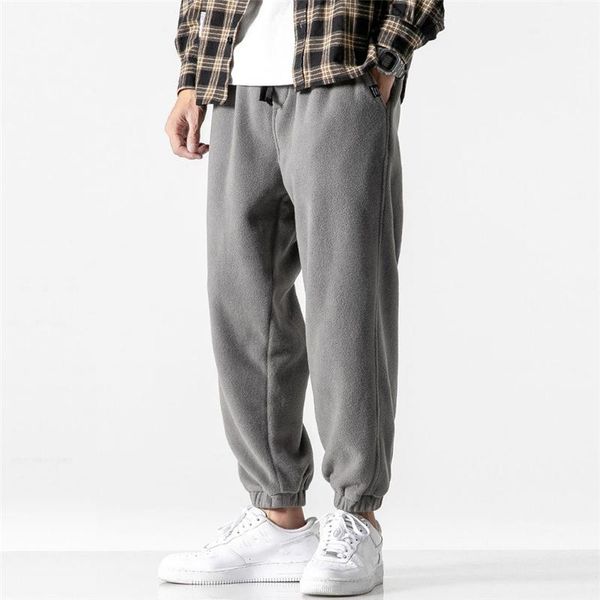 men's pants loose jogging men 2021 fashion fleece autumn winter warm sweatpants male outdoor straight trousers pantalon hommes, Black
men's pants loose jogging men 2021 fashion fleece autumn winter warm sweatpants male outdoor straight trousers pantalon hommes, Black