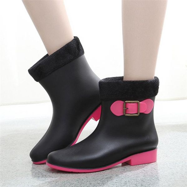 boots non-slip women's rain winter waterproof shoes anti-skip ankle female plus size autumn short tube booties 40, Black
boots non-slip women's rain winter waterproof shoes anti-skip ankle female plus size autumn short tube booties 40, Black
