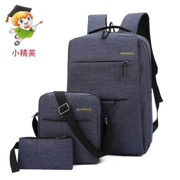 computer schoolbag usb charging port leisure large capacity three piece set medium and high-end business backpack multifunctional
computer schoolbag usb charging port leisure large capacity three piece set medium and high-end business backpack multifunctional