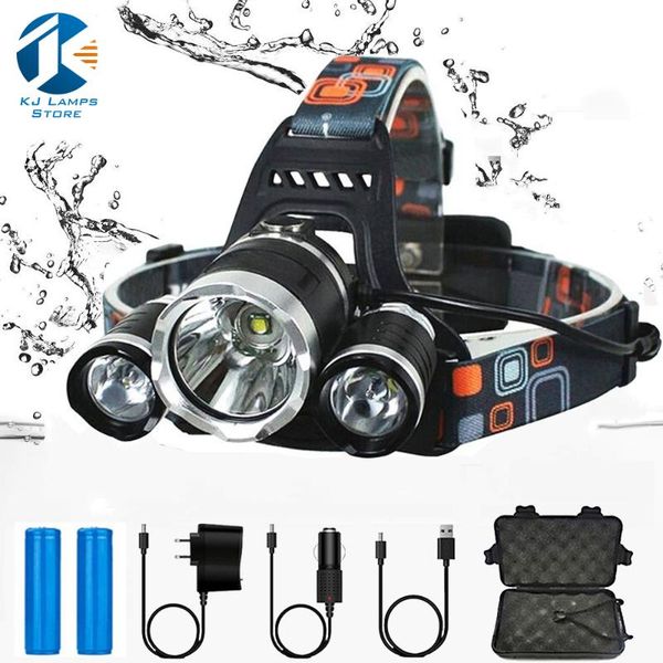 6000lumens super led headlamp t6 waterproof headlight head torch head lamp light by 18650 battery for fishing hunting
6000lumens super led headlamp t6 waterproof headlight head torch head lamp light by 18650 battery for fishing hunting