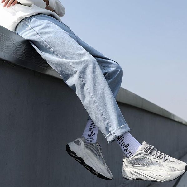 men jeans male trousers simple design cozy all-match students daily casual korean fashion ulzzang ins plus size 5xl, Blue
men jeans male trousers simple design cozy all-match students daily casual korean fashion ulzzang ins plus size 5xl, Blue