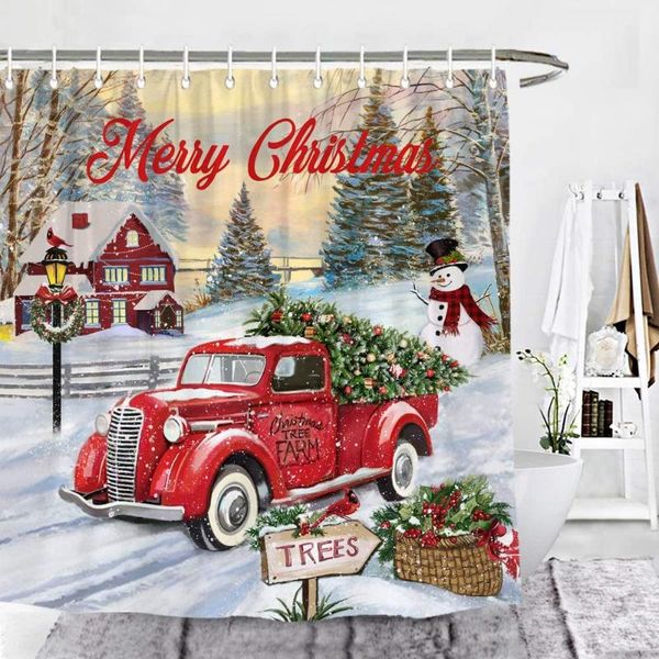 shower curtains merry christmas red vintage truck curtain tree winter snow snowman rustic retro farmhouse bathroom decor
shower curtains merry christmas red vintage truck curtain tree winter snow snowman rustic retro farmhouse bathroom decor
