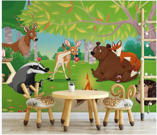 custom p mural wallpaper 3d cartoons murals modern cartoon happy forest animal children room background wall papers painting decoration
custom p mural wallpaper 3d cartoons murals modern cartoon happy forest animal children room background wall papers painting decoration