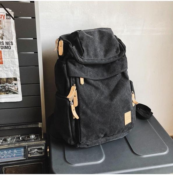 new korean retro backpack schoolgirl canvas backpack men's outdoor leisure travel bag mountaineering bag
new korean retro backpack schoolgirl canvas backpack men's outdoor leisure travel bag mountaineering bag