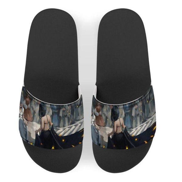 slippers custom pattern anime ghost knife men leather house shoes confortable rubber sandals zapatos de hombre, Black
slippers custom pattern anime ghost knife men leather house shoes confortable rubber sandals zapatos de hombre, Black